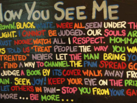 How You See Me by a women at ArtSpace